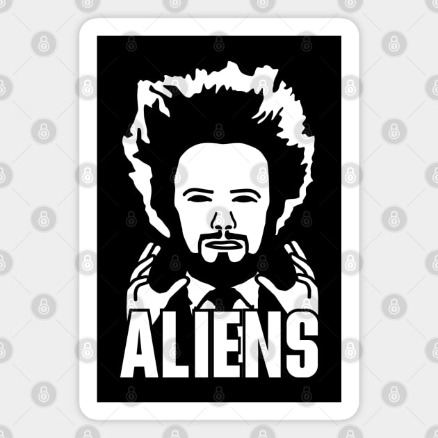 aliens Magnet by PedroVale